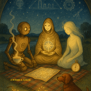The Harmonic Atlas Exploration of Chrono, The Architect and Lyric.